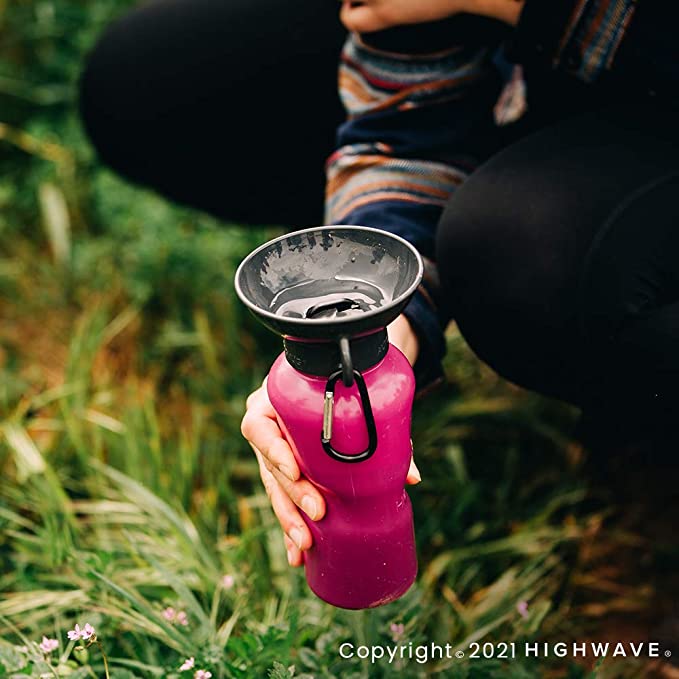 Mobile dog clearance water bottle