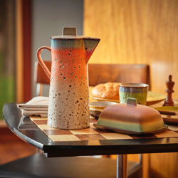 HKliving® - 70's Coffee Pot - Ceramic