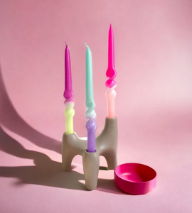 Neon Candles - Yummy Dragonfruit