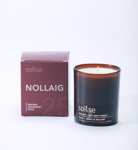 Soilse Homeland Christmas Candle - Nollaig
