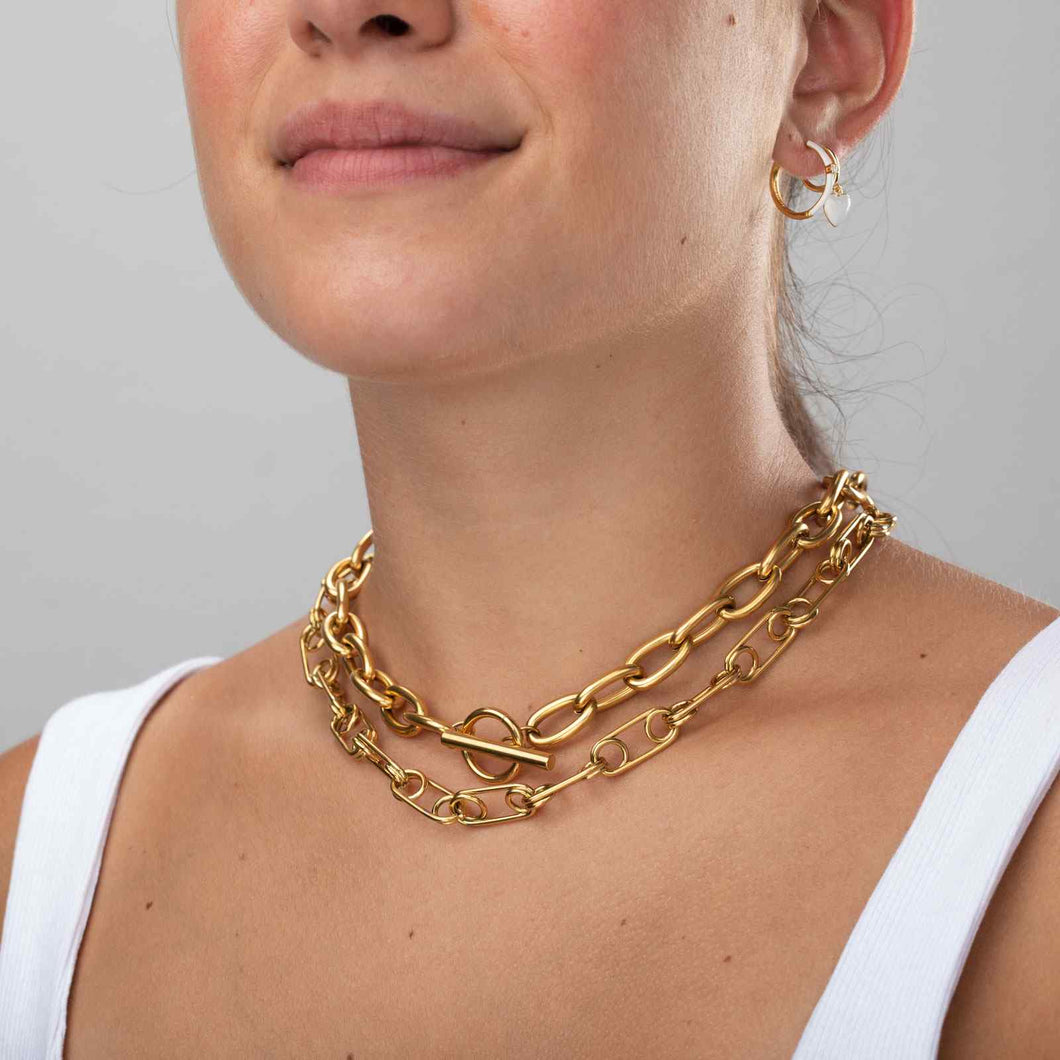 Chunky T-Bar Necklace