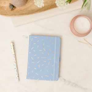 To Do Diary 2024 - A6 Blue