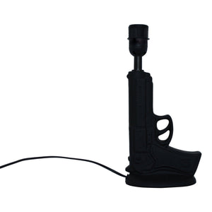 Black Gun Table Lamp