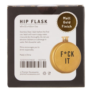 Hip Flask - F*CK IT
