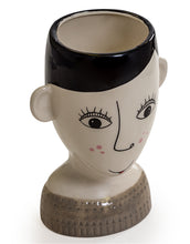 Woman's Face Vase - Freckles