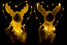 Deer With LED Heart