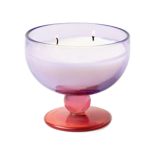 Glass Goblet Candle - Pepper & Plum