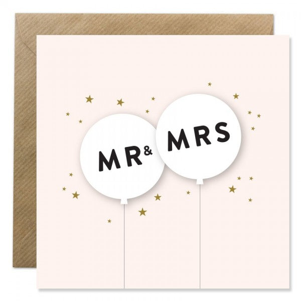 BB Wedding card - Mr & Mrs