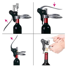 Lever Arm Corkscrew Bottle Opener Set