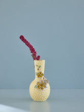 Ceramic Vase in Soft Yellow