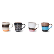 HKliving® -  70’s Espresso Mugs (set of 4)
