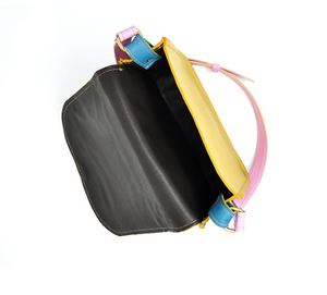 Leather saddle bag waterford