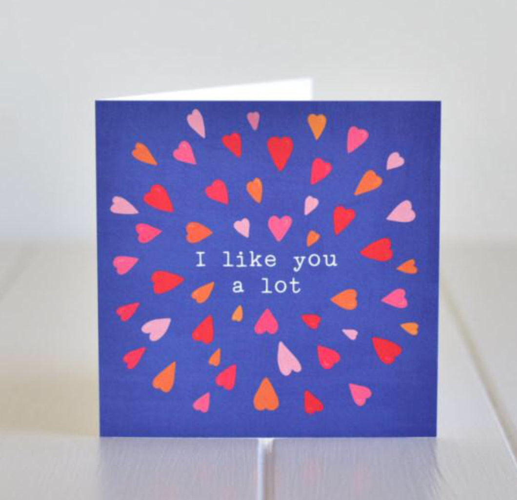 F&M Valentine’s Card - I Like you a lot