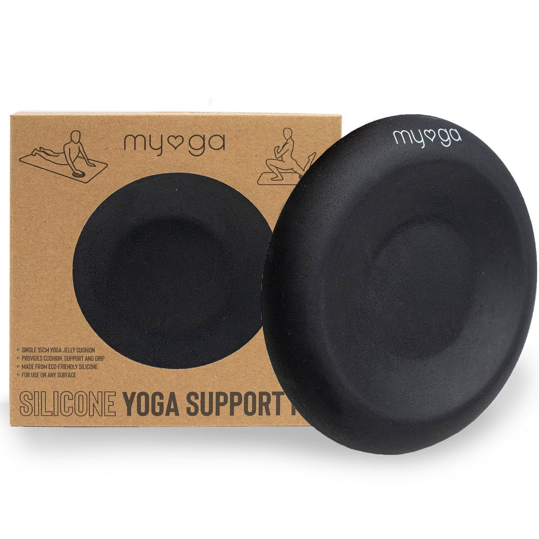 Myga Yoga Support Pad - Non-Slip Silicone Support Pad for Knees