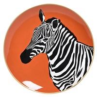 Zebras Decorative Plate