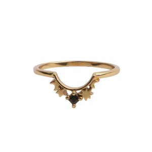 Magique Stacking Ring Black Star