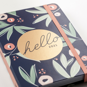 To Do Diary 2021 - A6 Floral