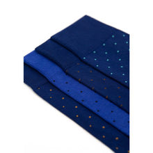 Blue Dots Bamboo Sock Gift Set
