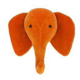 Mini Velvet Elephant Head