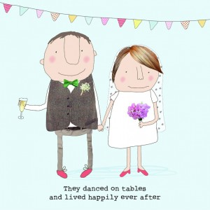 Rosie Wedding Card - Danced on Tables