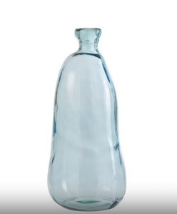 Light Blue Mis-shaped Vase