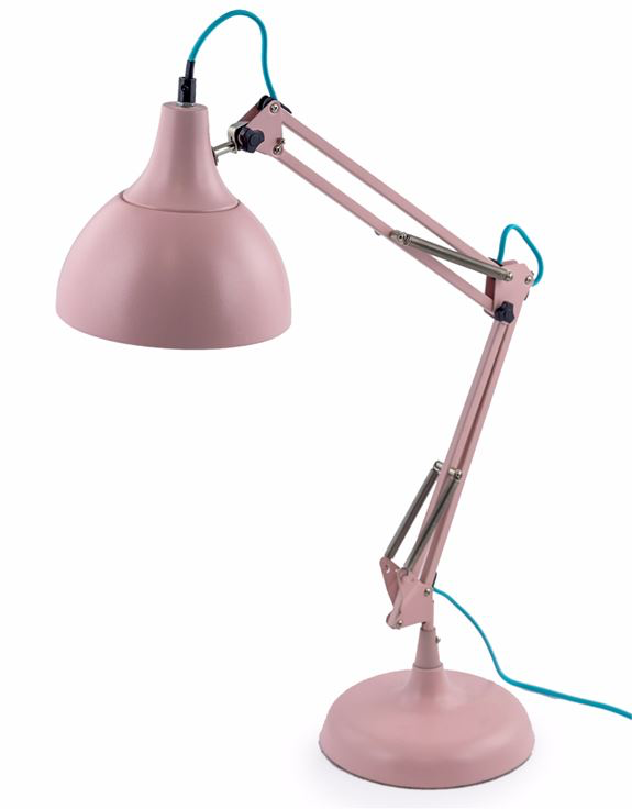 Pink Traditional Desk Lamp