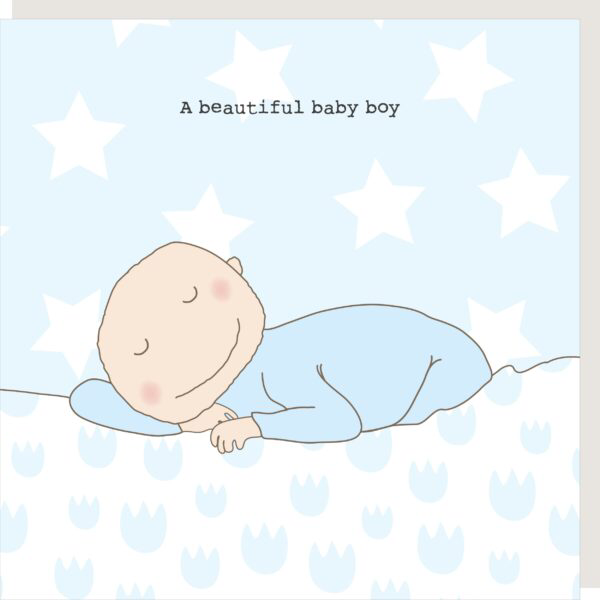 Rosie Card - Beautiful Baby Boy