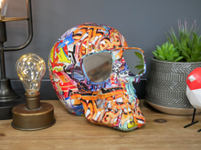 Graffiti Skull With mirrored shades