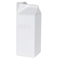 Ceramic Milk Carton Jug